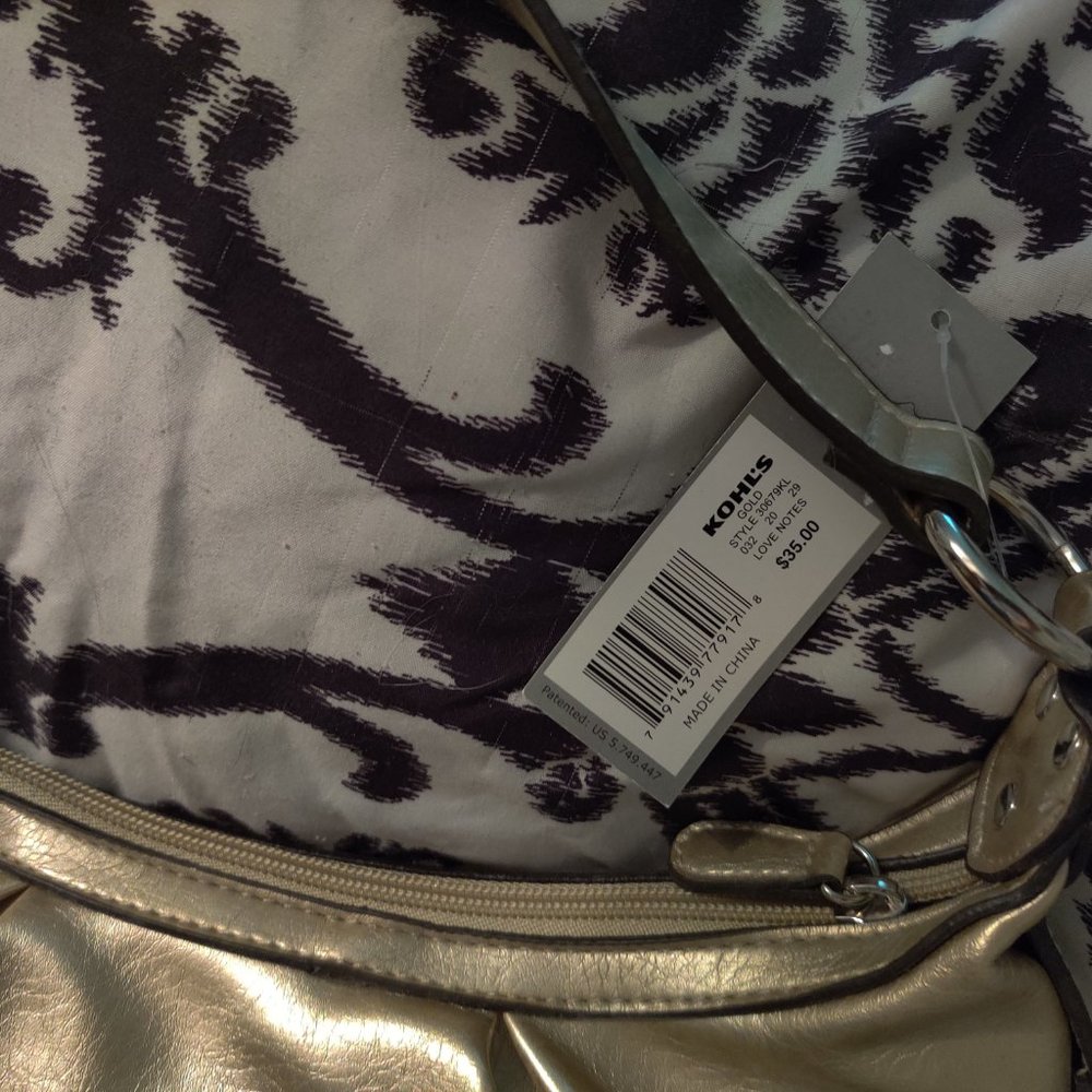 Gold Handbag - Picture 3 of 4